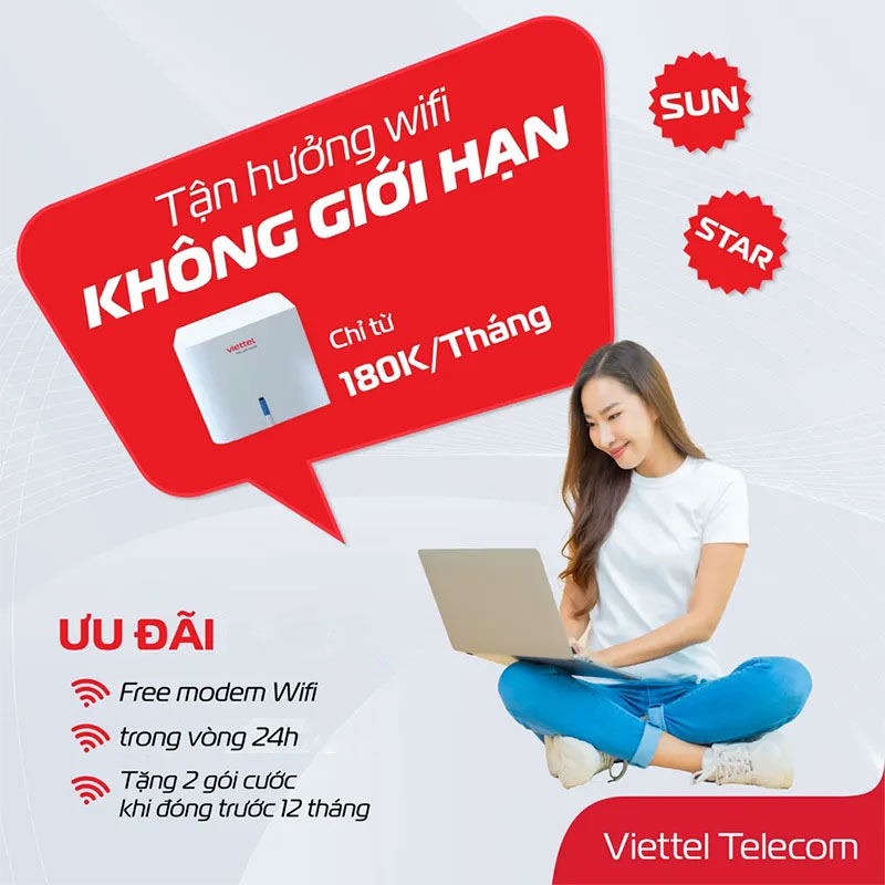 Ưu đãi khi hòa mạng Viettel